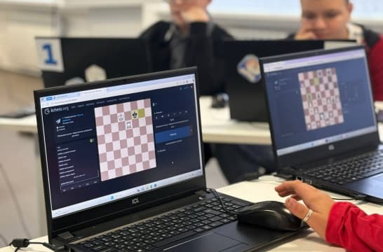 Шахматный турнир объединил школьников Тульской и Херсонской областей