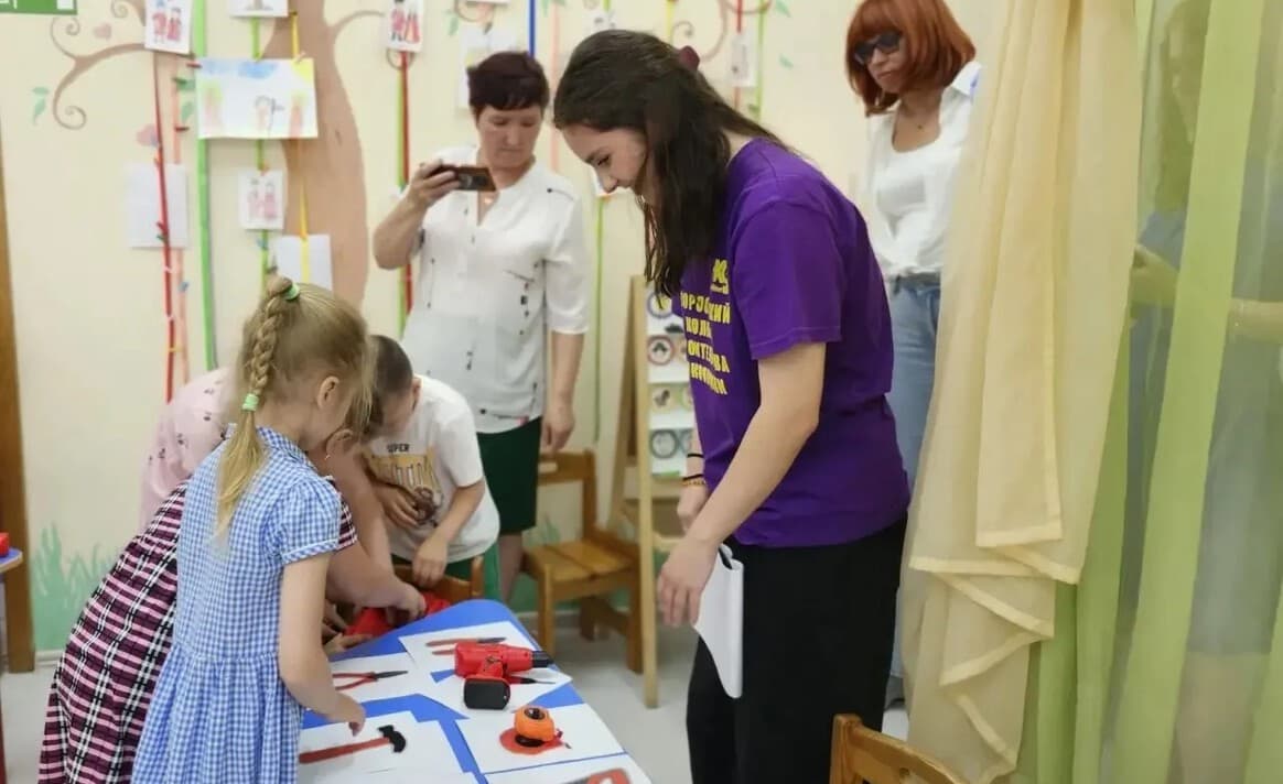 Новороссийский колледж запустил две мобильные фабрики процессов бережливого производства для дошкольников