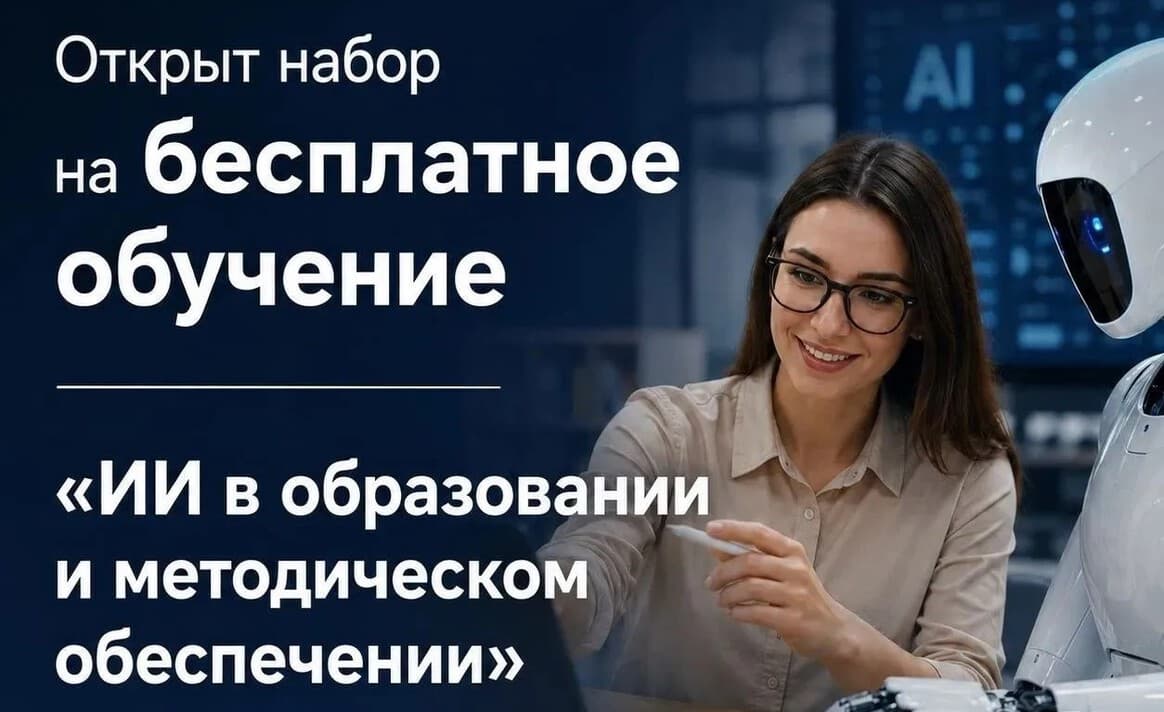 Педагогов приглашают пройти программу по использованию ИИ в образовательном процессе