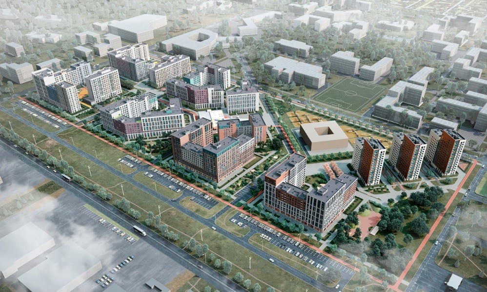 Первую в Сибири флагманскую школу планируют построить в новом микрорайоне Омска на левом берегу Иртыша