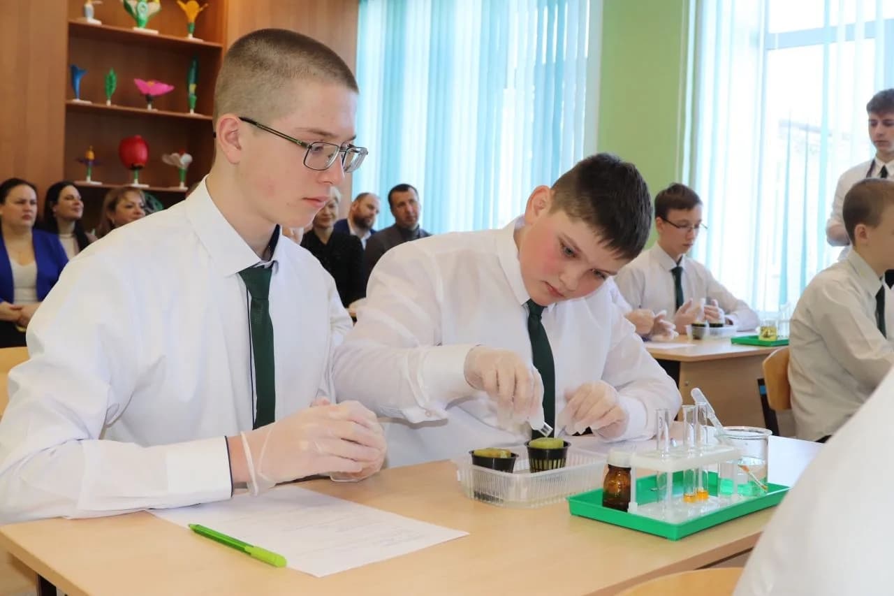 В Елецком округе Липецкой области открыли агрокласс по специализации «Генетика и селекция растений»