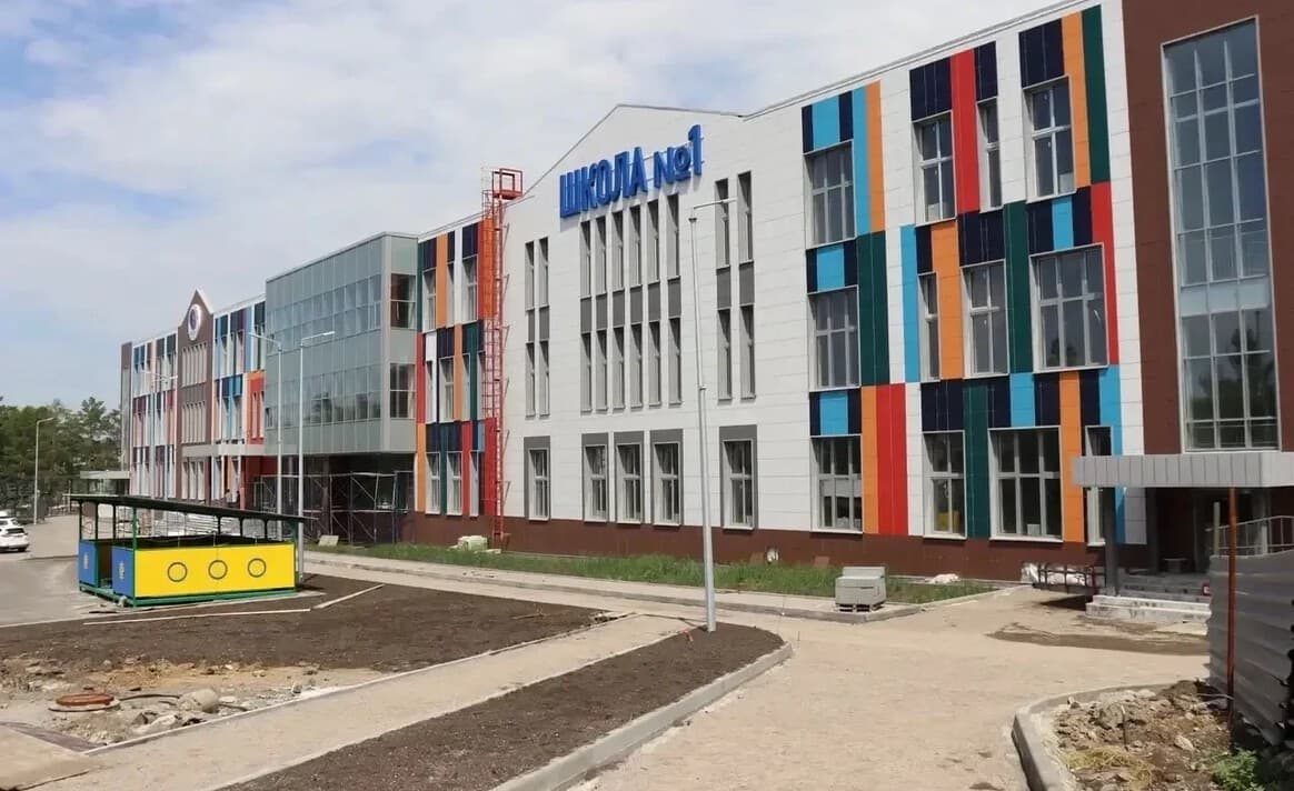 В городе Калтане 1 сентября откроется новая школа для тысячи учеников