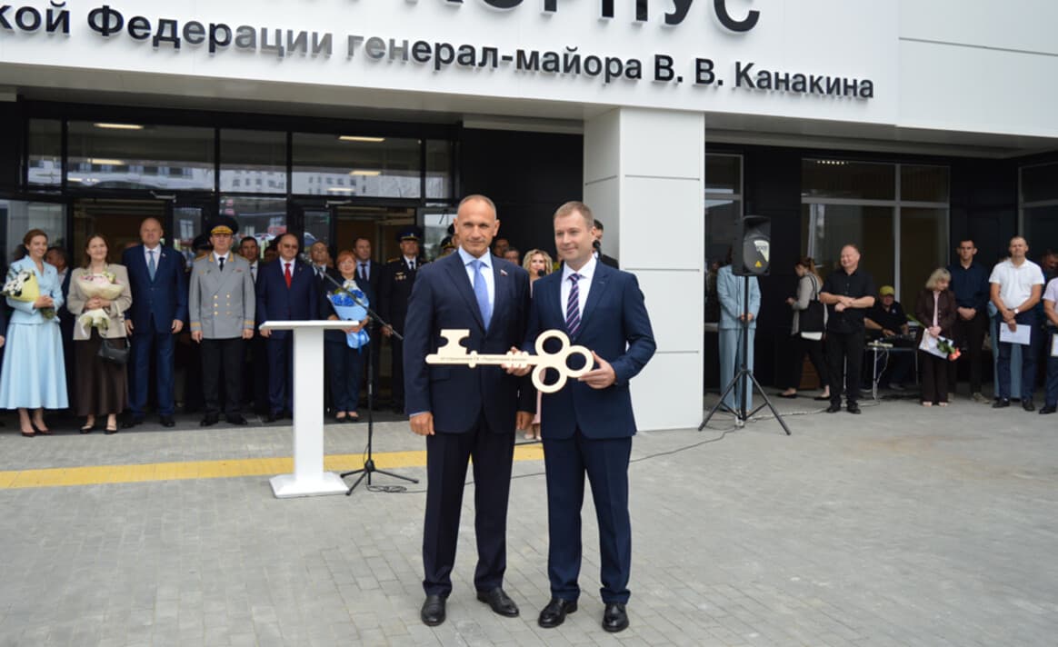 В Пензе открыли кадетский корпус им. Героя РФ Валерия Канакина