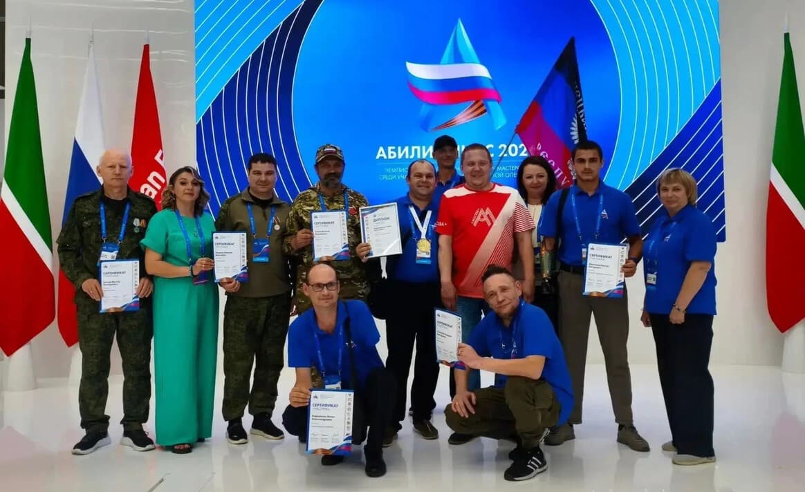 Ветеран СВО из ДНР вошёл в число победителей чемпионата «Абилимпикс»